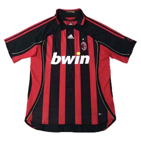 vintage milan trikot|Milan Retro Shirts 